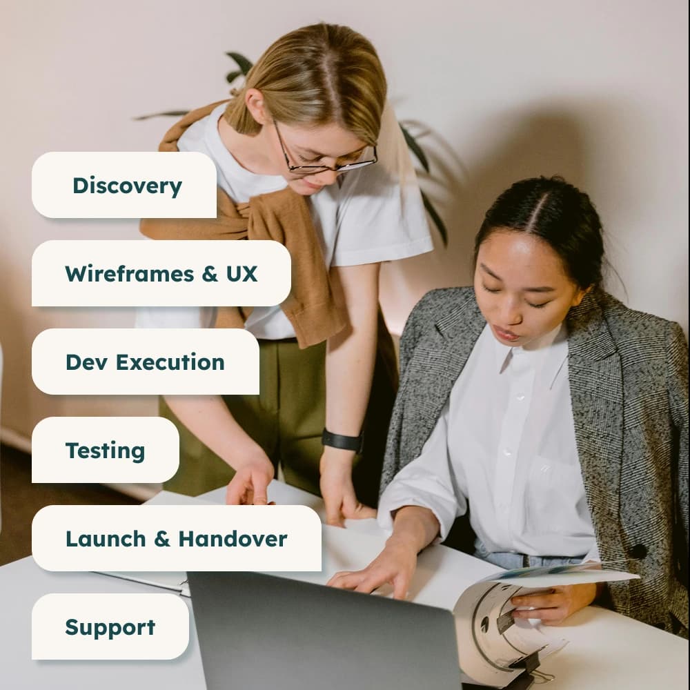 Development services visualization