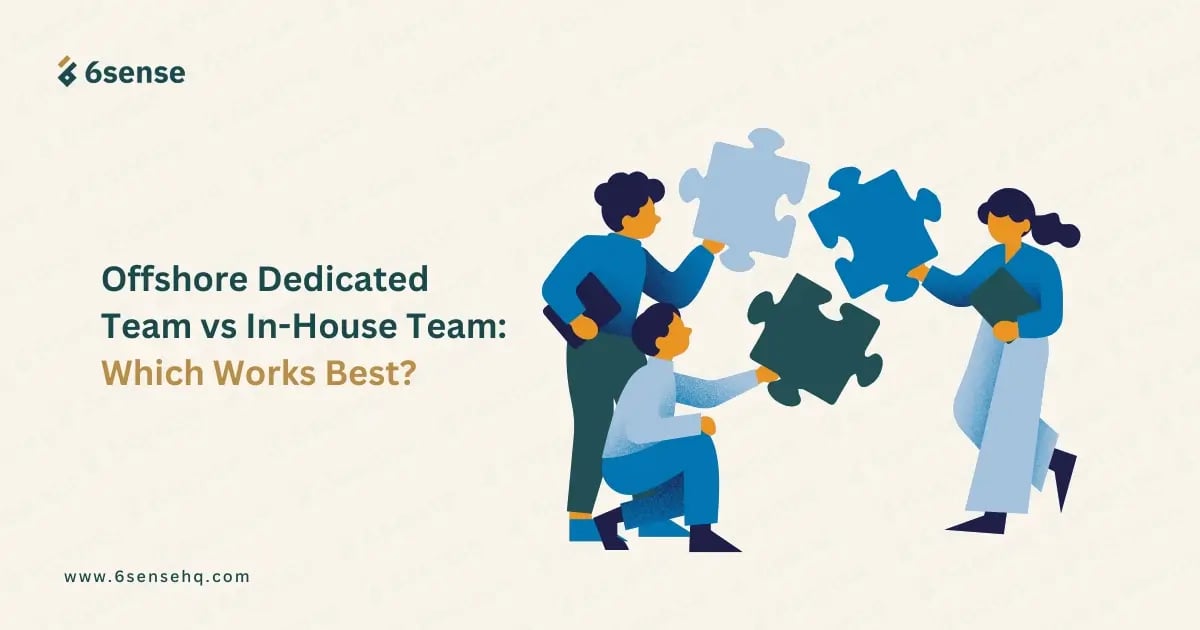 offshore dedicated team vs in-house team
