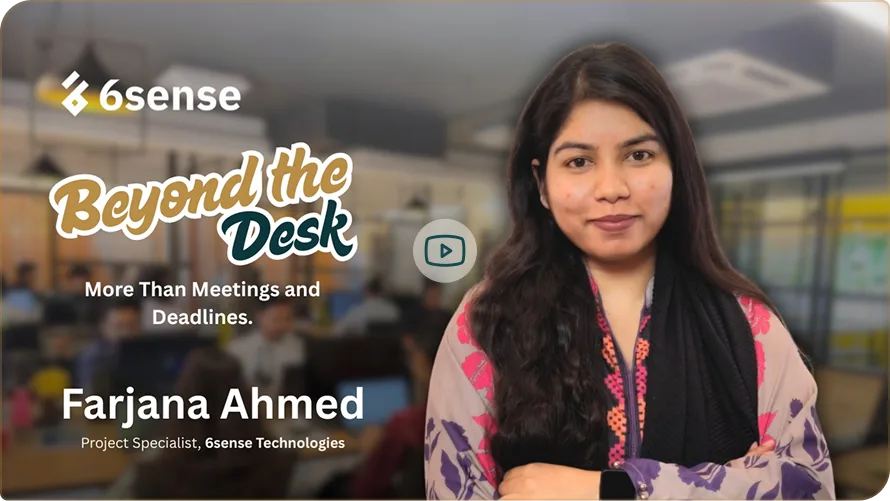 Farjana Ahmed, Project Lead at 6sense HQ, on the ChargeOnSite engagement