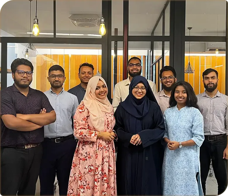The 6sense HQ senior team together